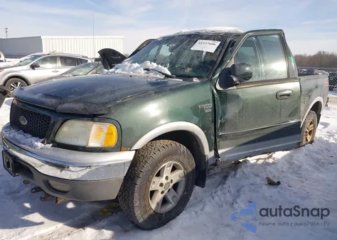 2002 Ford F-150 Lariat/Xlt from USA, damaged, VIN 1FTRW08L82KA87111
